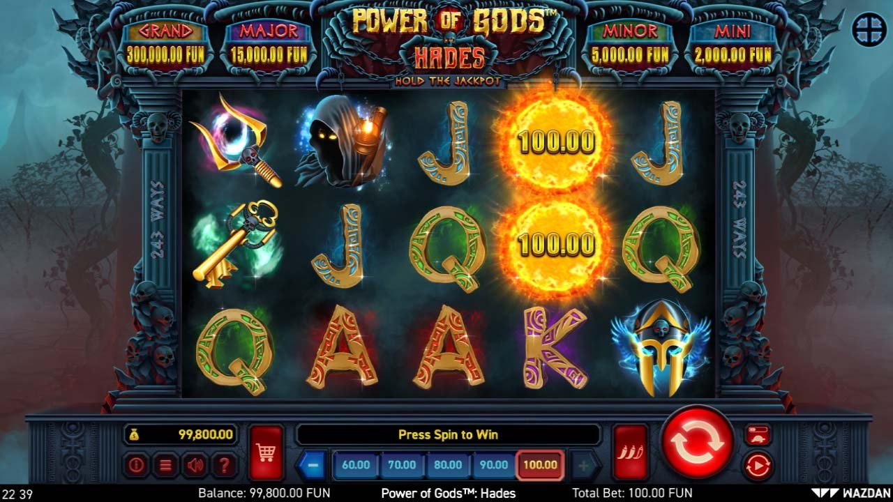 Power of Gods Hades by Wazdan
