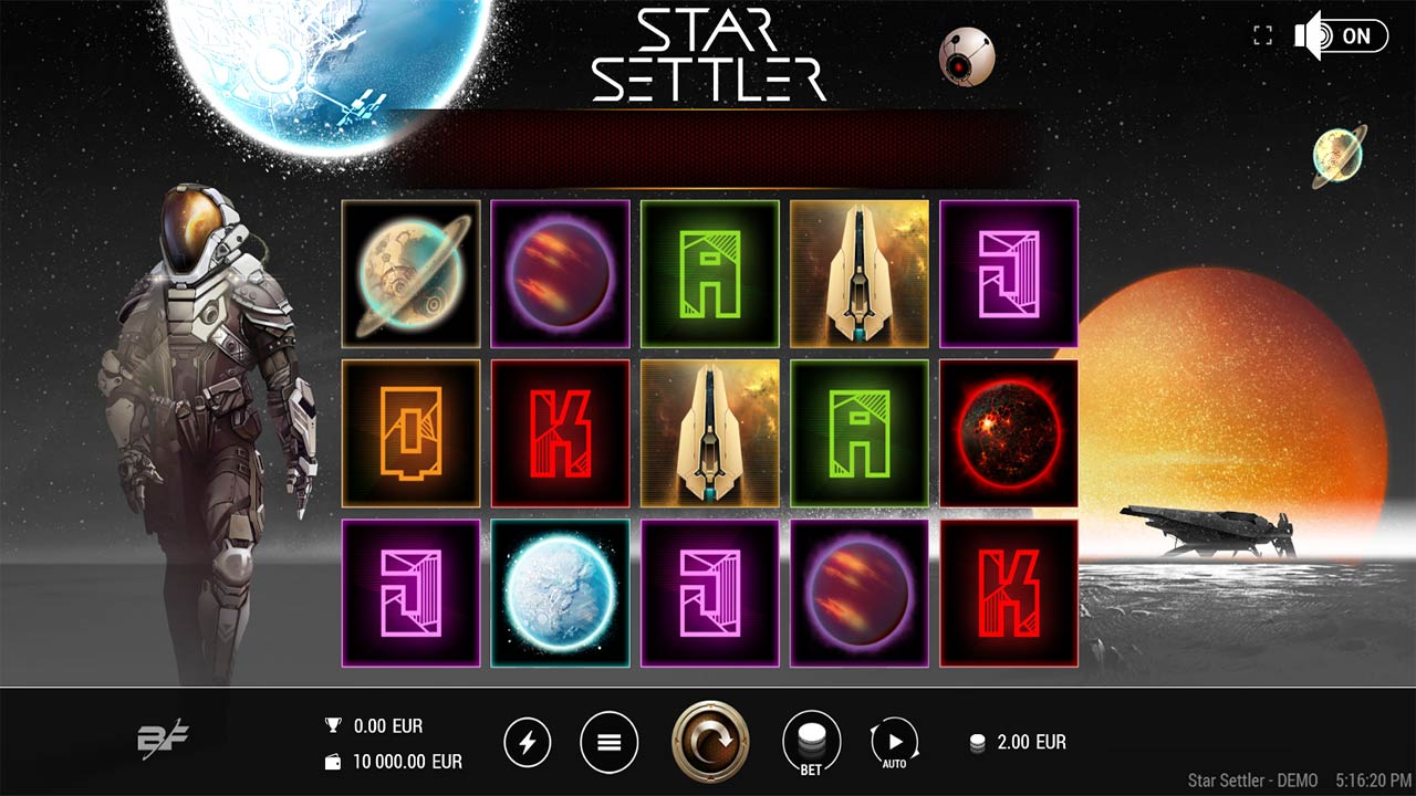 Star Settler Slot by BF Games