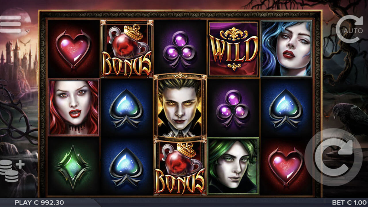 Blood Lust - Main Screen