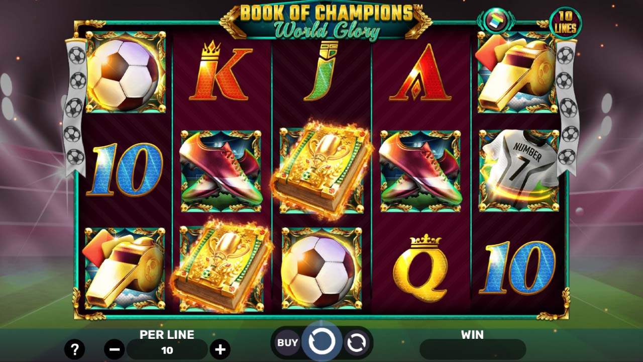 Book of Champions World Glory video slot