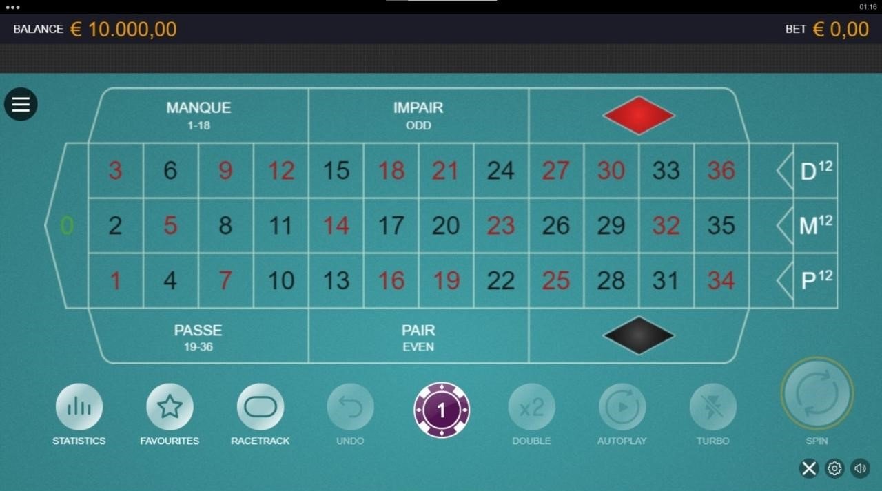 French Roulette by Microgaming and Switch Studios