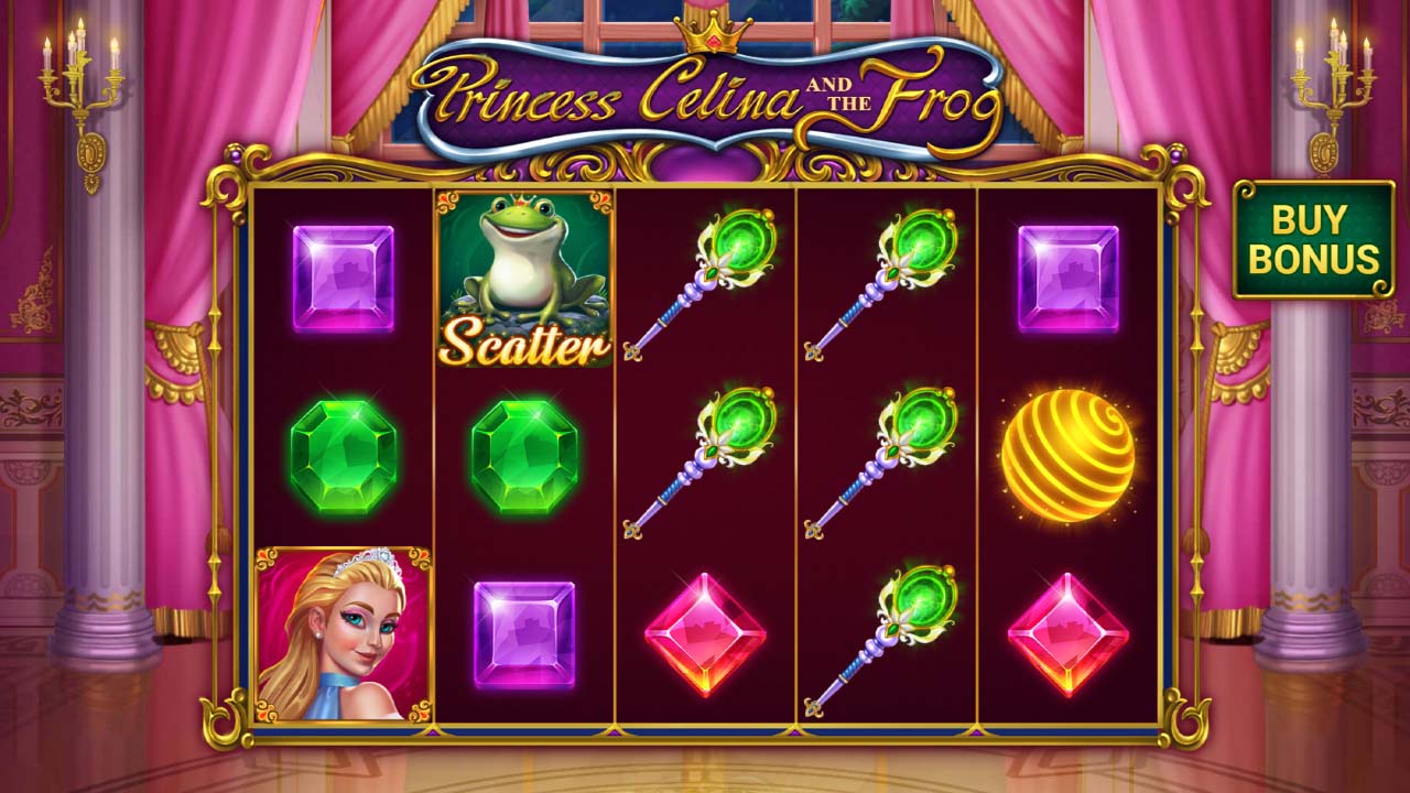 Princess Celina and the Frog slot