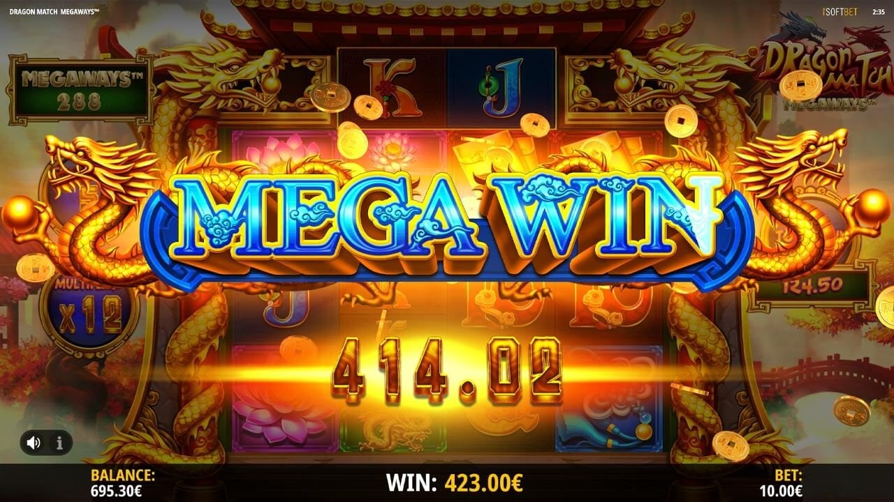 Dragon Match Megaways - Mega Win