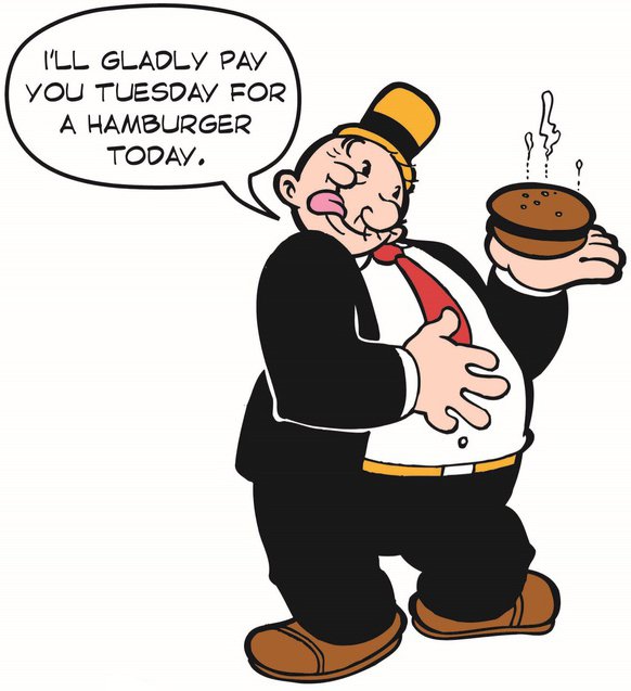 Wimpy from the Popeye Comic Strip