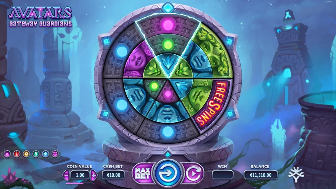 Avatars Gateway Guardians - Main screen