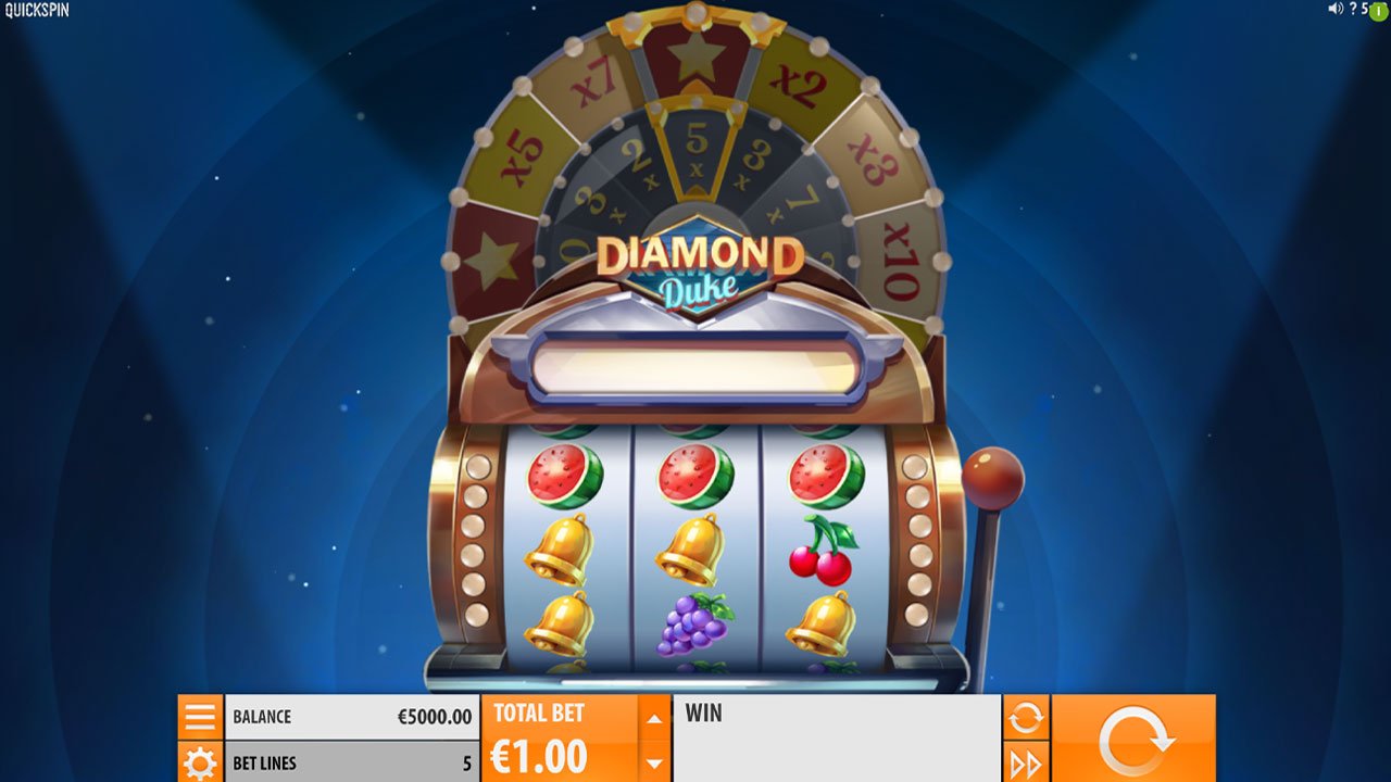 Diamond Duke - Main Screen