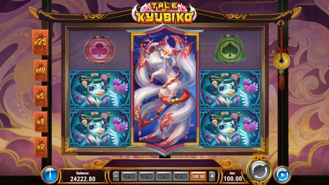 Tale of Kyubiko slot by PlaynGO