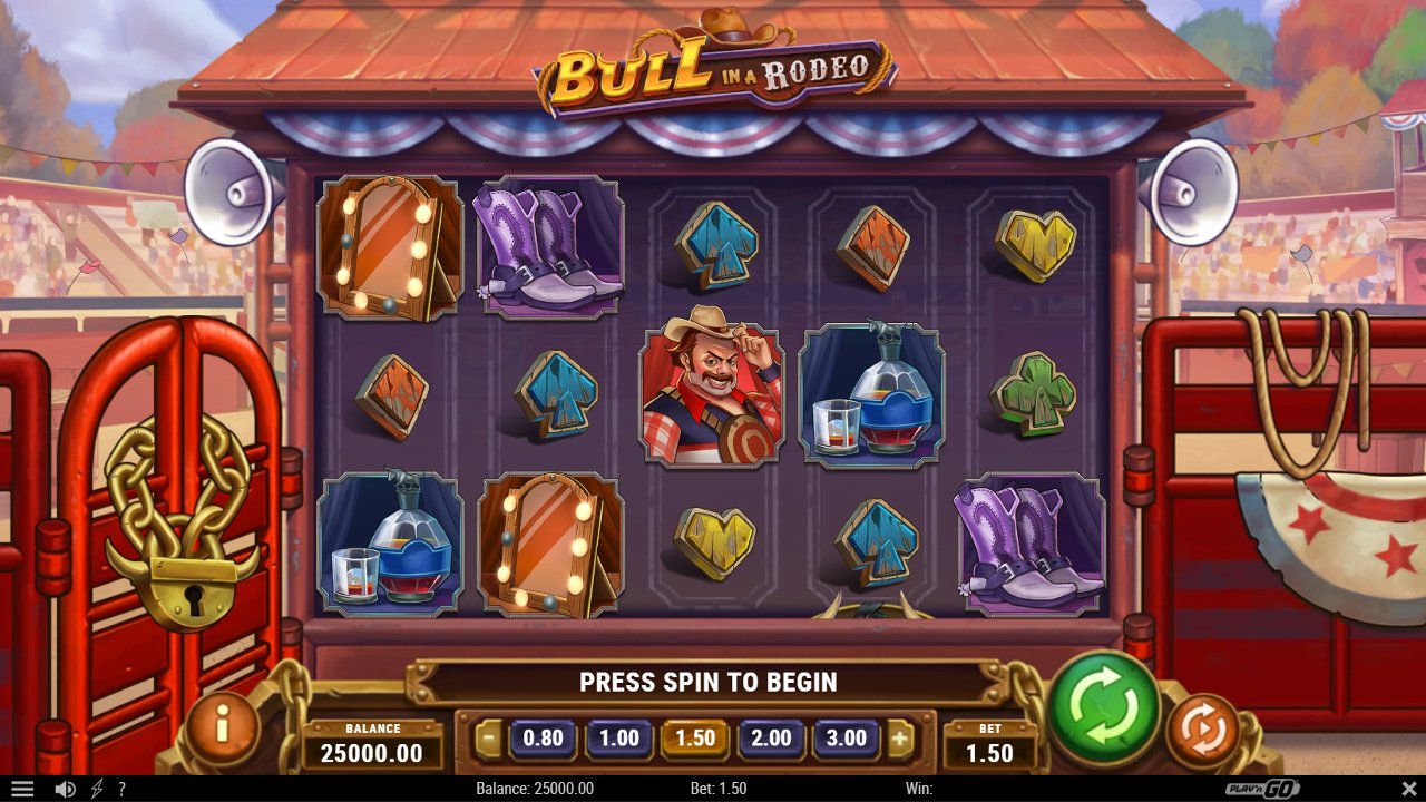 Bull In A Rodeo Slot