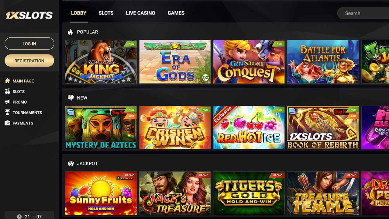 1xslots site