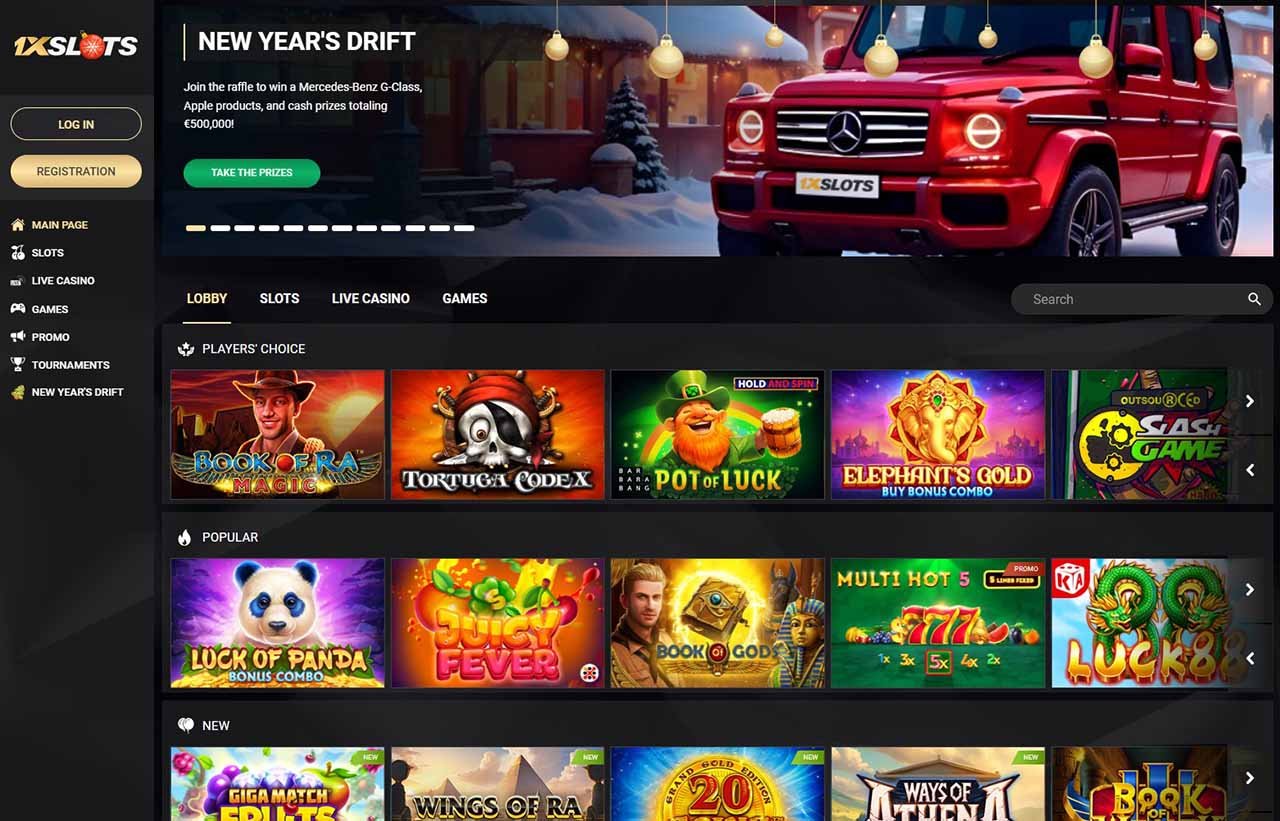 1xslots - top trending December 2024 casino