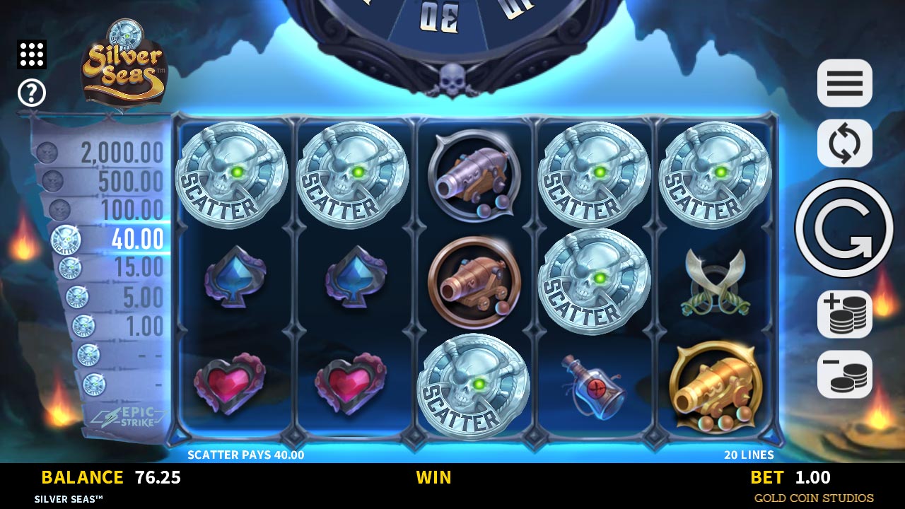 Microgaming - Silver Seas slot