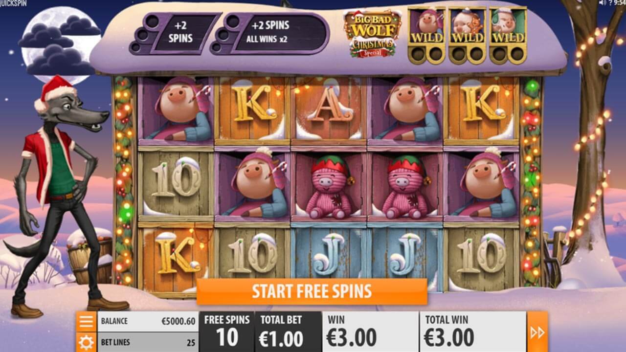 Big Bad Wolf Christmas Special slot