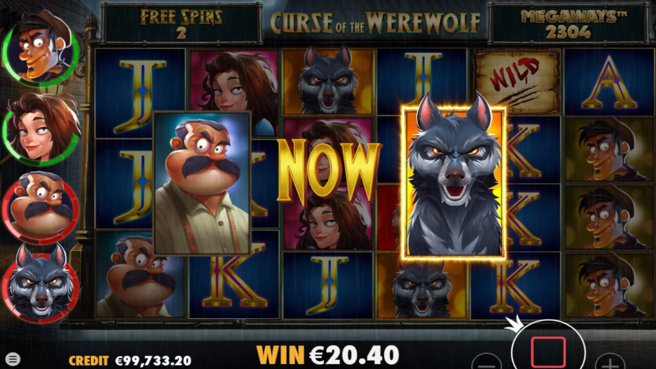 Pragmatic Play - Curse of the Werewolf Megaways