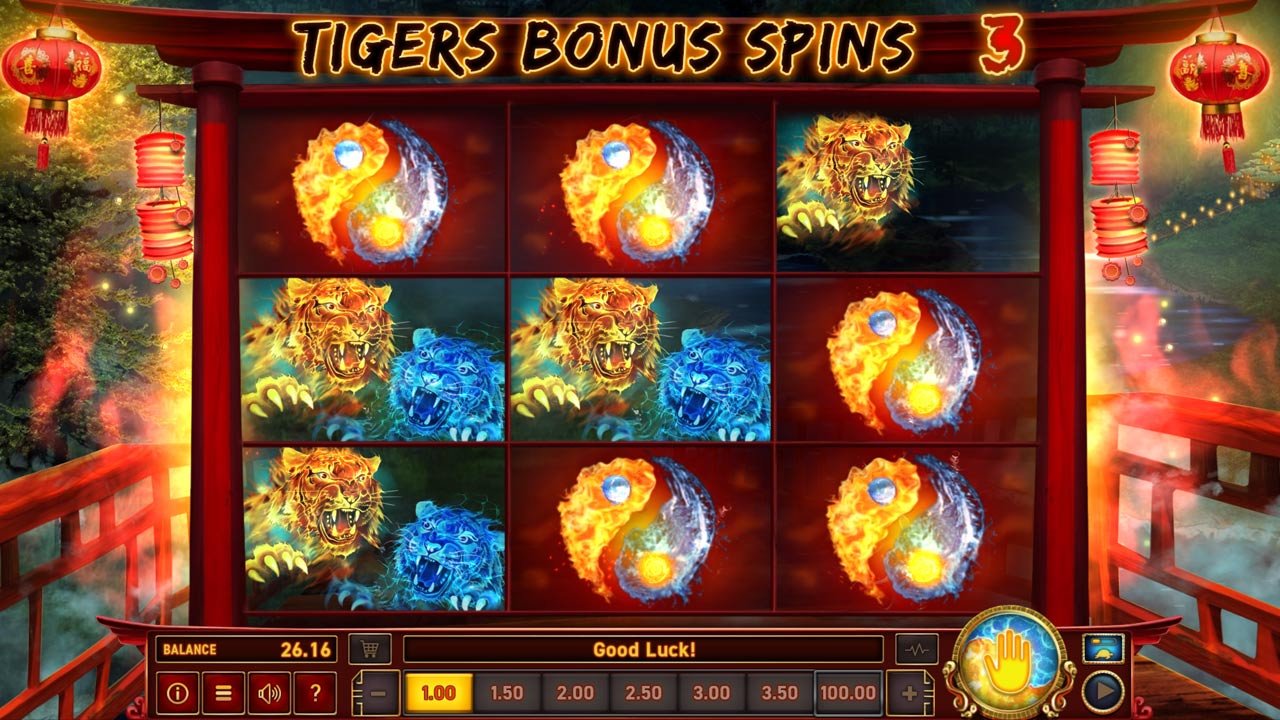 9 Tigers slot - Free Spins