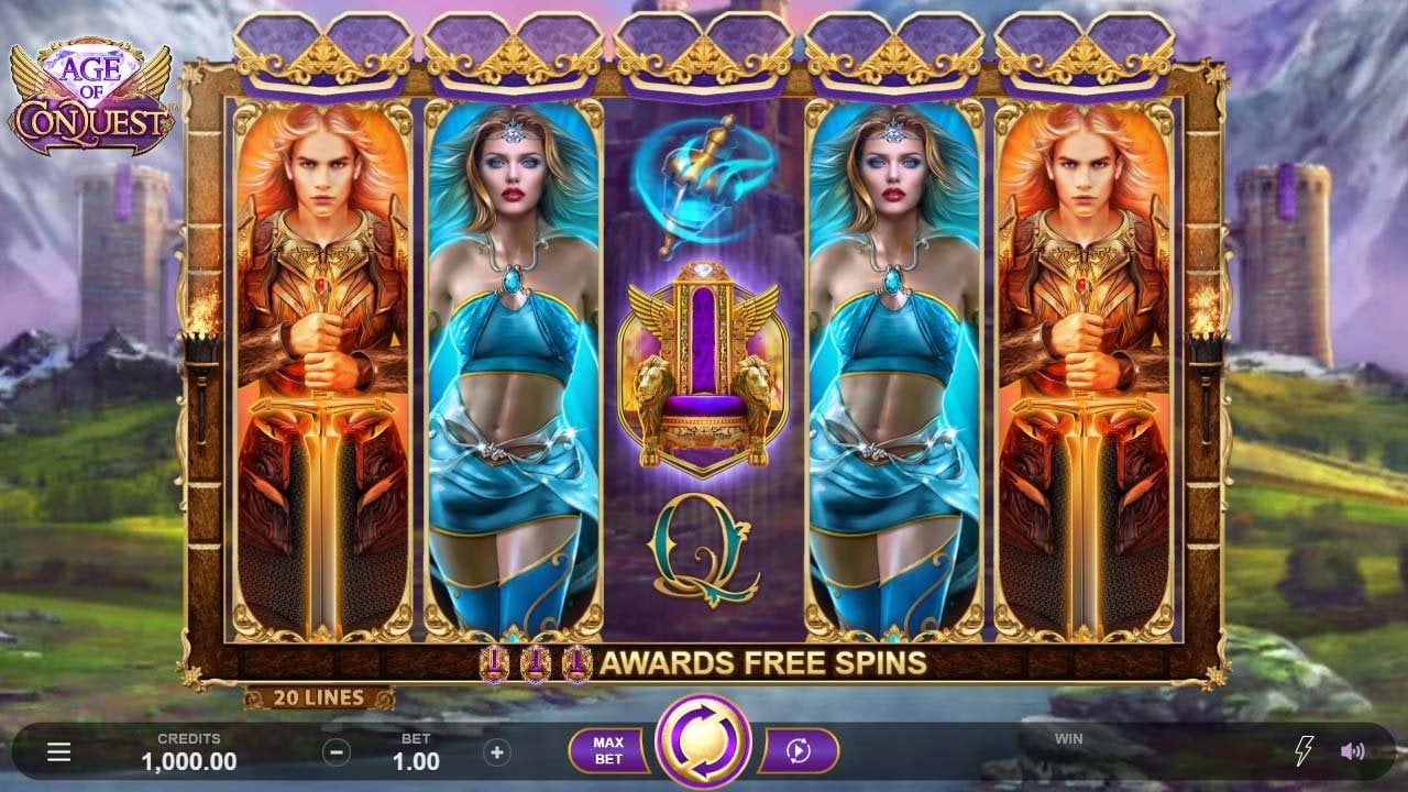 Age of Conquest - Main Screen