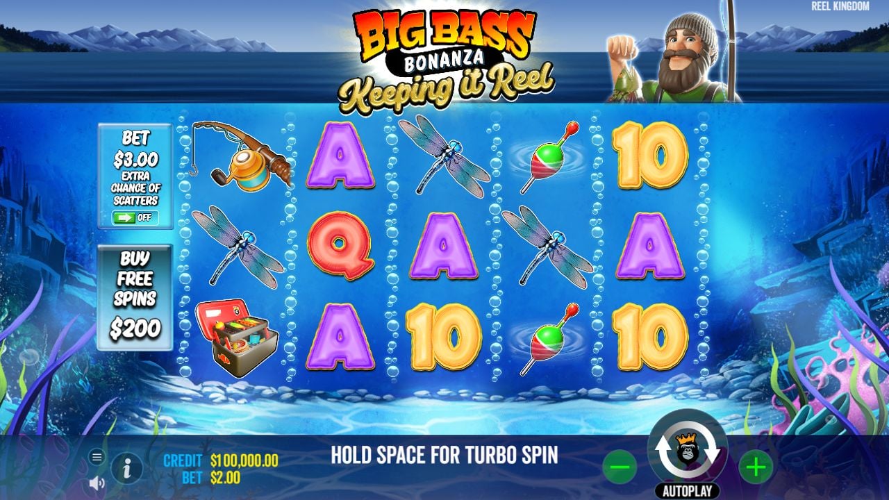 Big Bass Bonanza - Keeping It Reel by Pragmatic Play