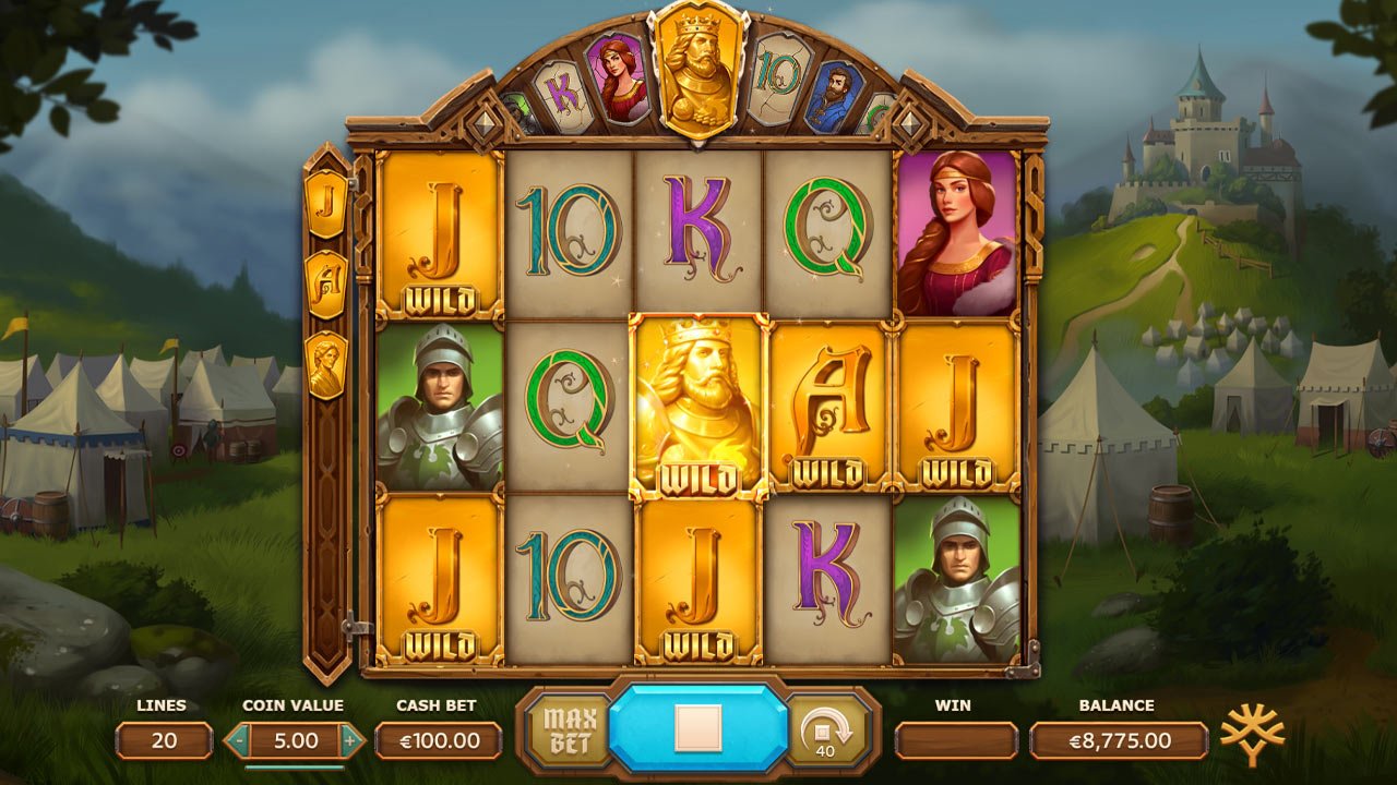 Arthur's Fortune slot - Arthurs Gold Feature
