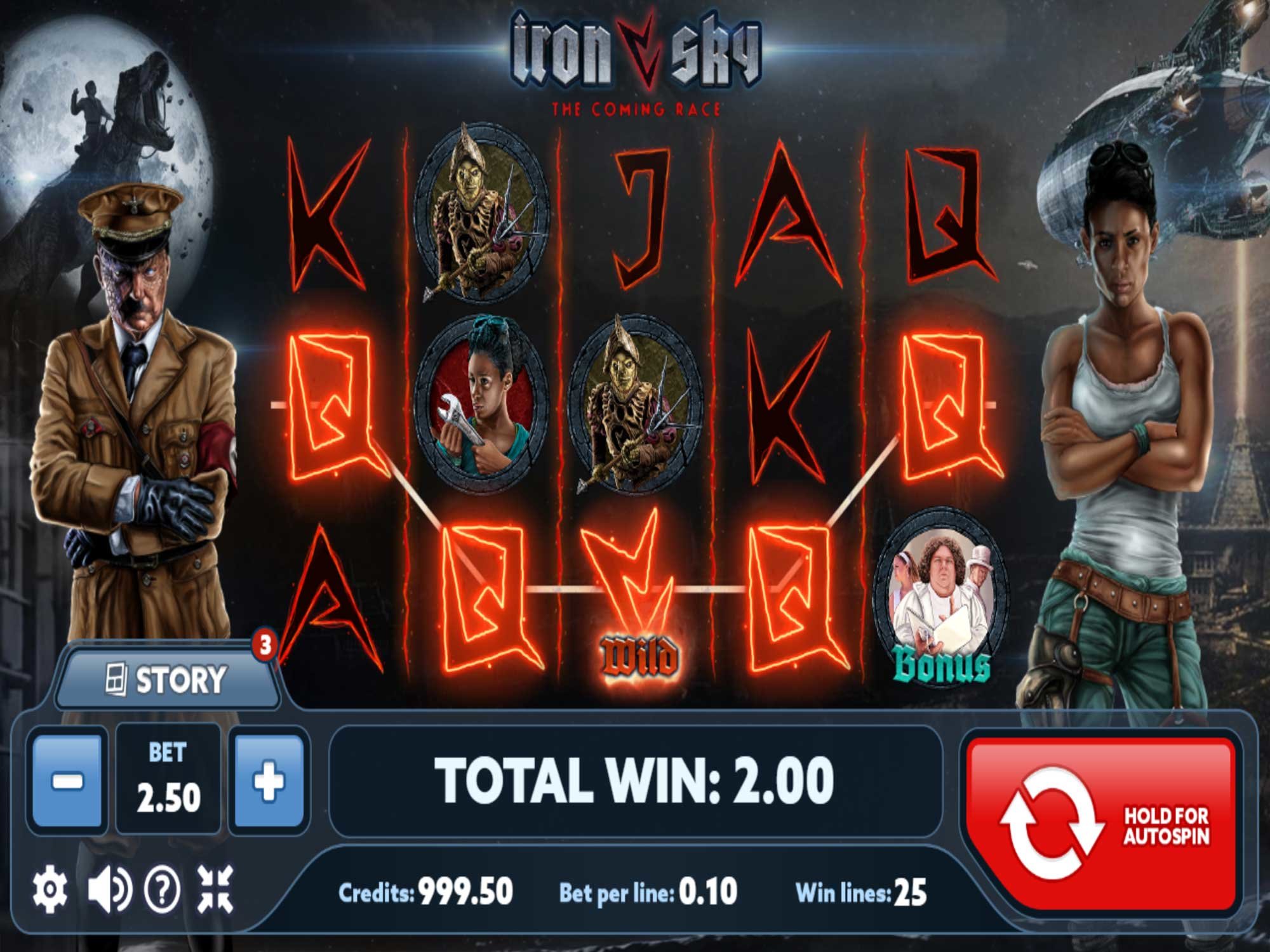 Iron Sky Slot Game Preview