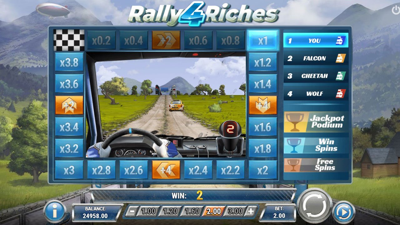 Rally 4 Riches Bonus Race
