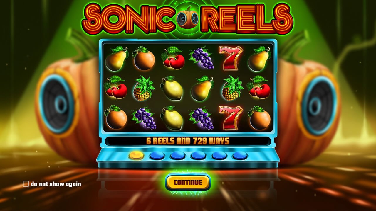 Sonic Reels - Main Screen