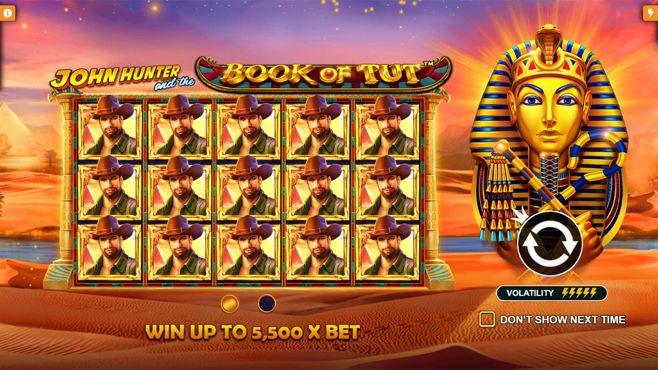 Full screen 5500x bet - John Hunter and the Book of Tut