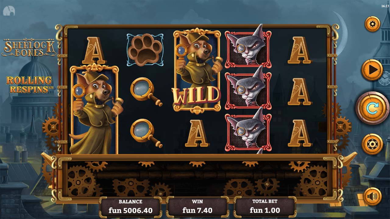 Sherlock Bones by Relax Gaming