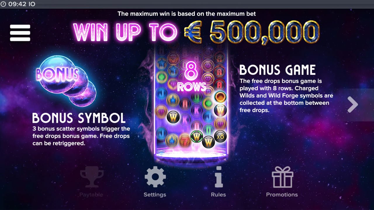 Io slot - 500K load screen