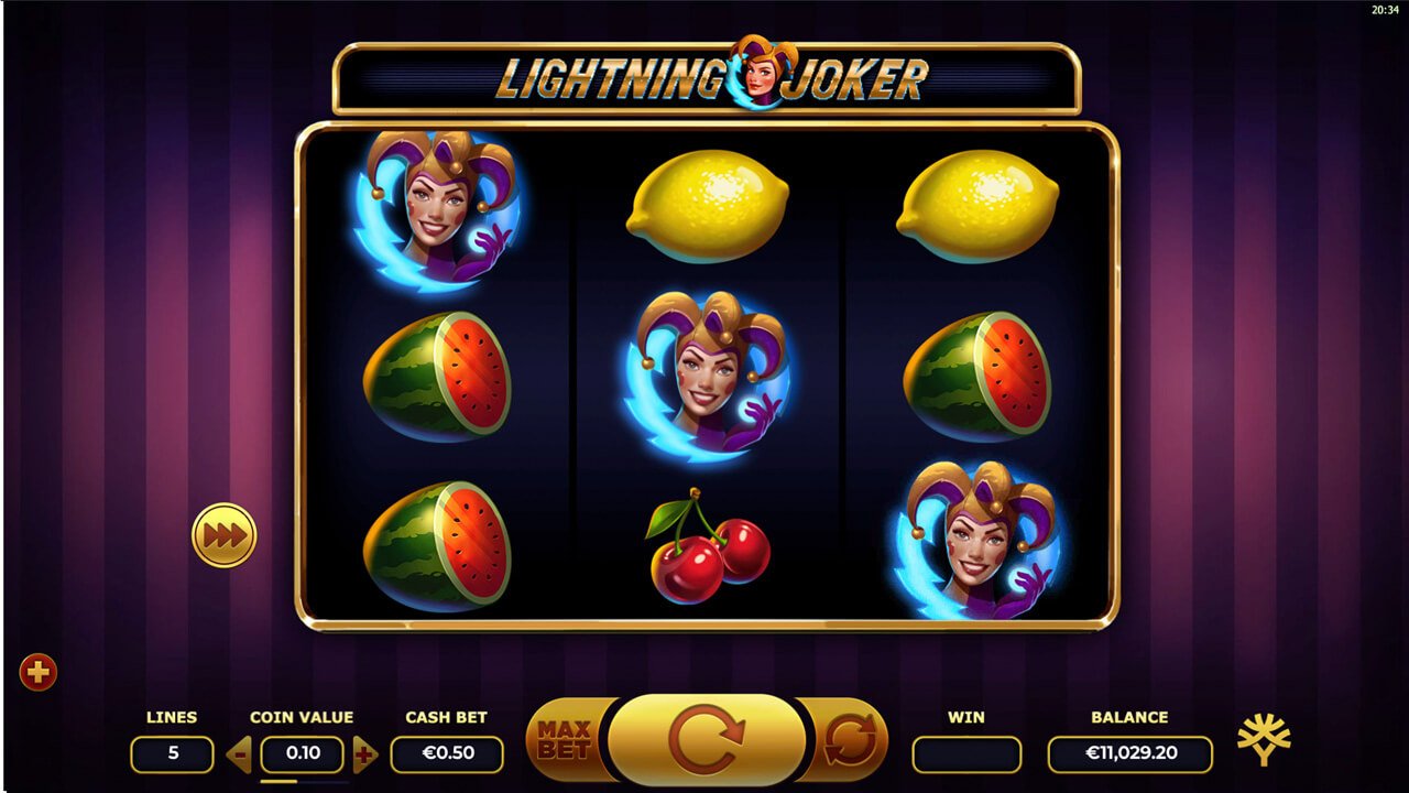 Lightning Joker - Myster Win trigger
