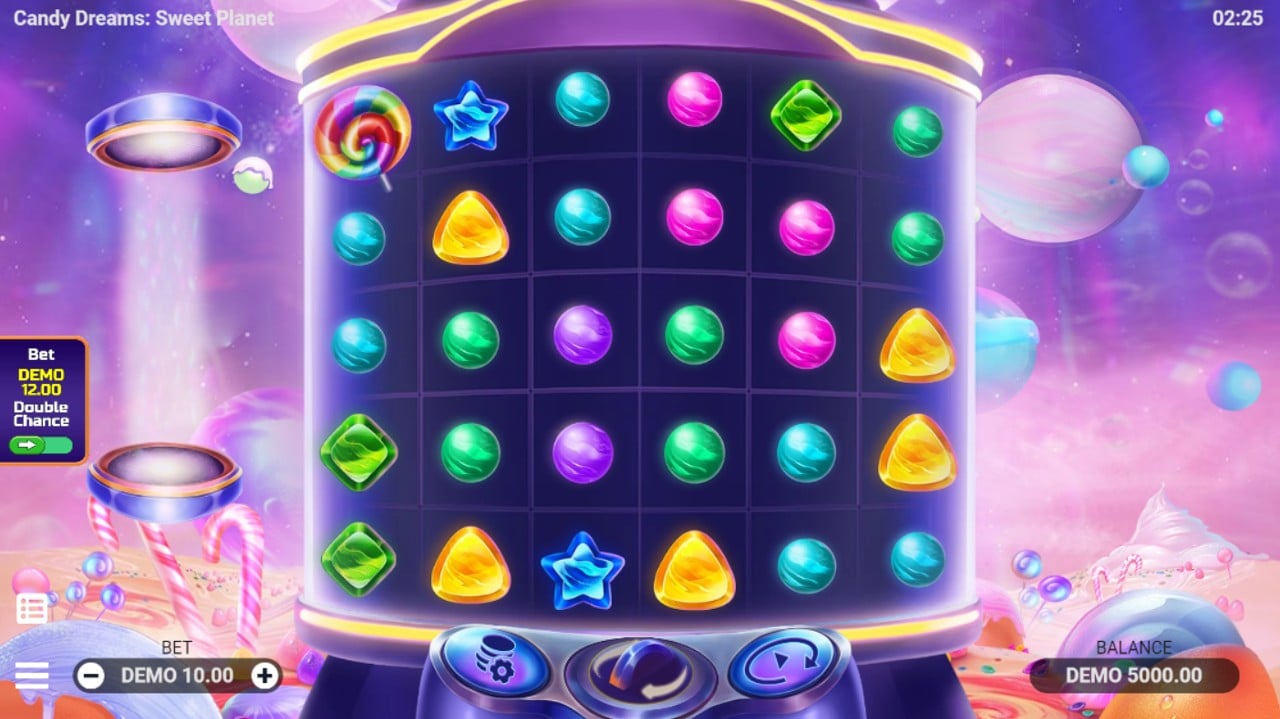Candy Dreams Sweet Planet by Evoplay