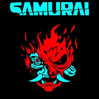 Cyberpunk 2077 - Samurai band logo