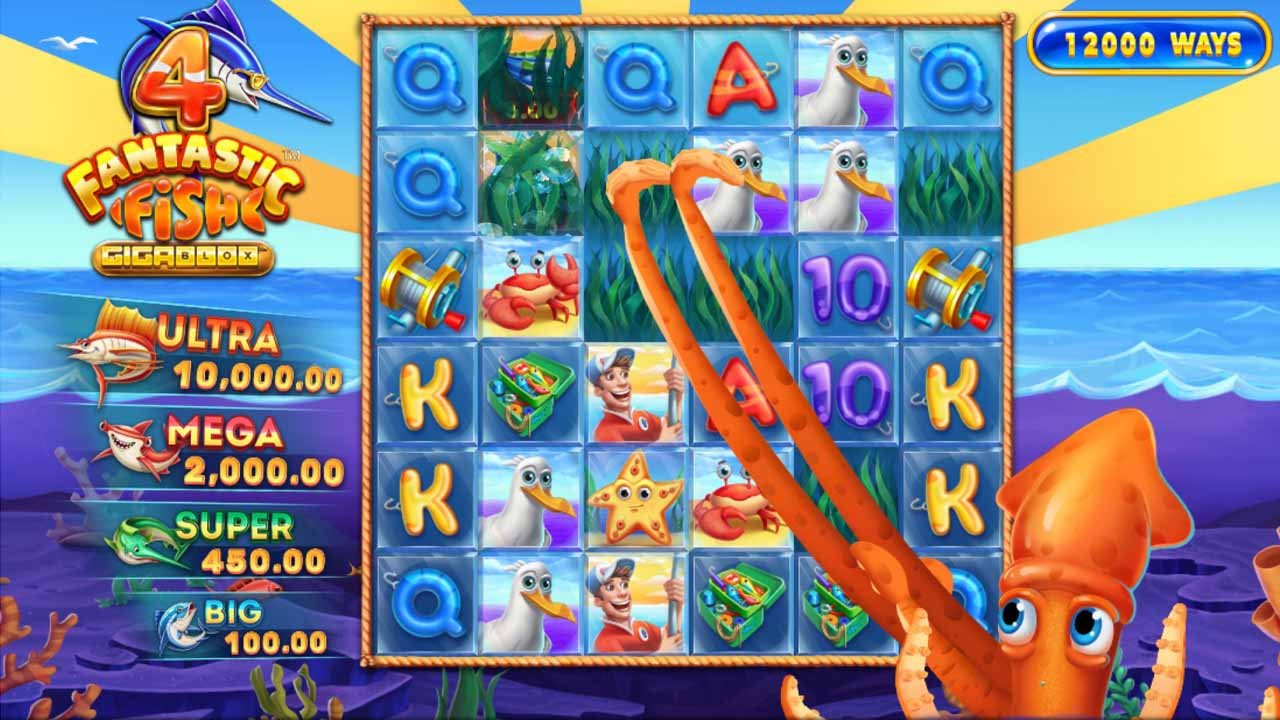 4 Fantastic Fish slot - Squid