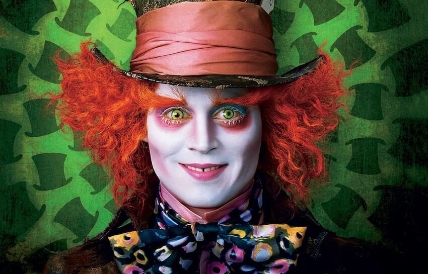Johnny Depp - Mad Hatter movie poster