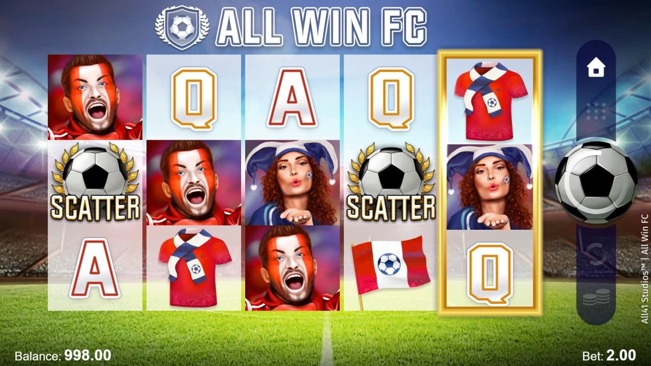 AllWinFC - Main Screen