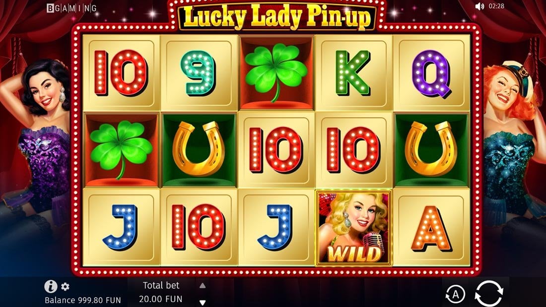 Lucky Lady Pin-up slot by BGaming