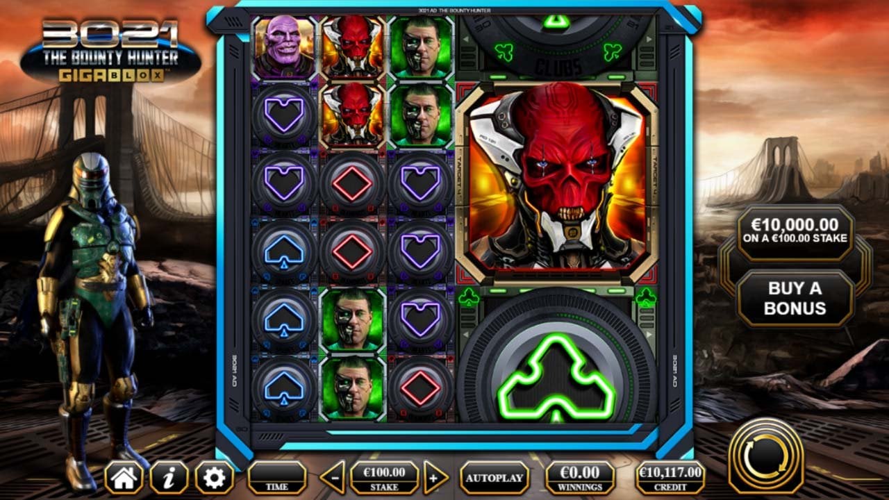 3021 Bounty Hunter Gigablox from Reflex Gaming