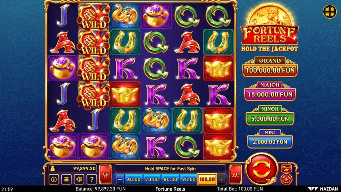 Fortune Reels Hold the Jackpot by Wazdan