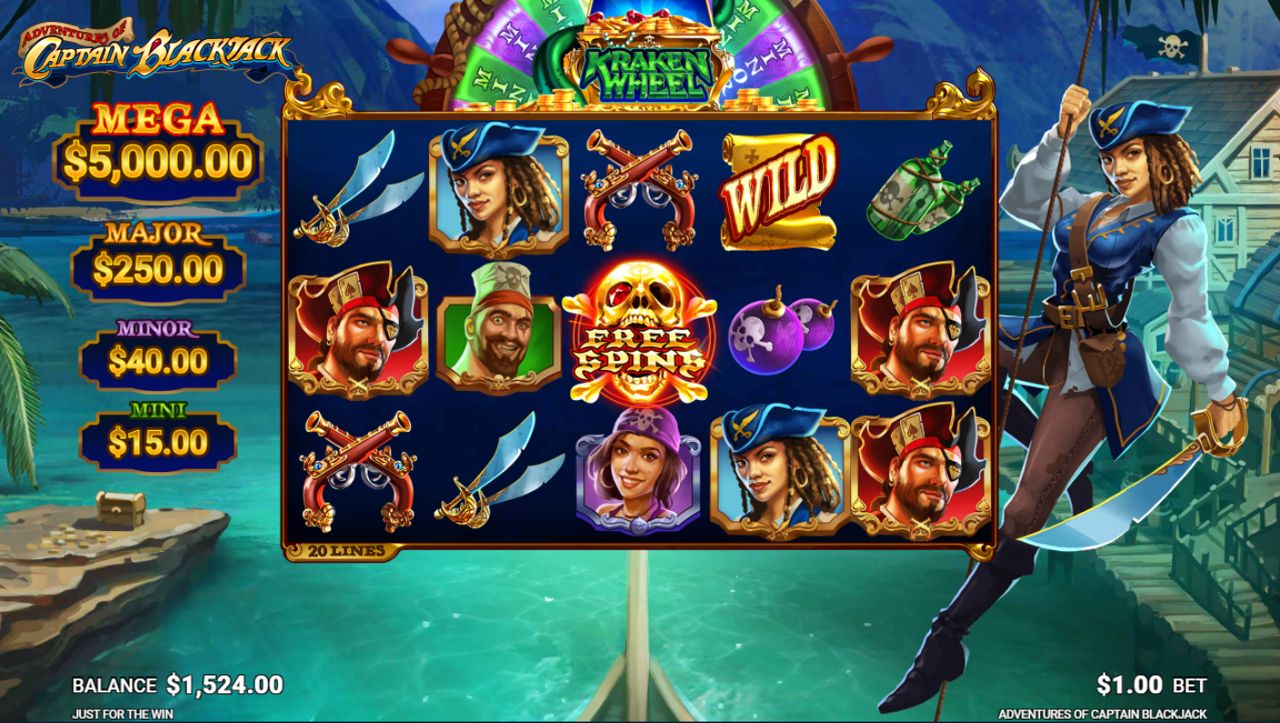 Adventures of Captain Blackjack Slot