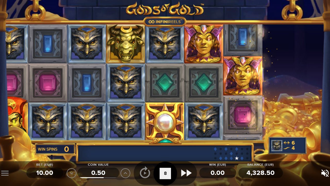 Gods of Gold - Expanded Reels