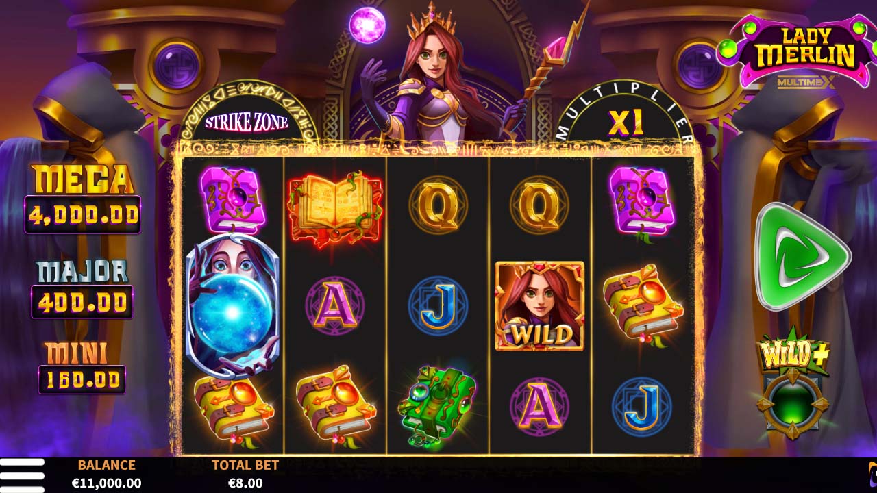 Lady Merlin MultiMax slot