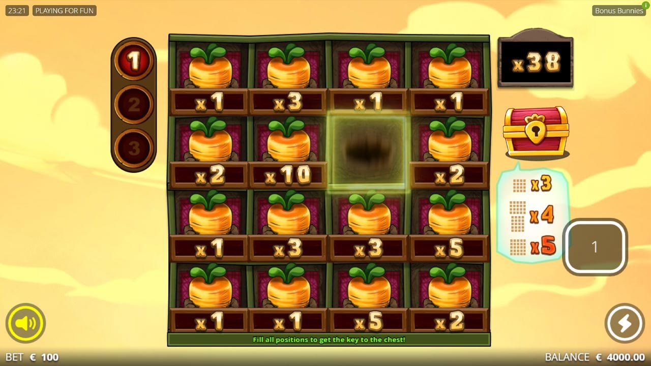 Bonus Bunnies slot - Carrot Link Spins