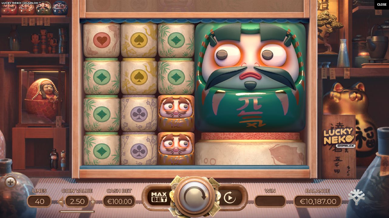 Lucky Neko Gigablox - Yggdrasil