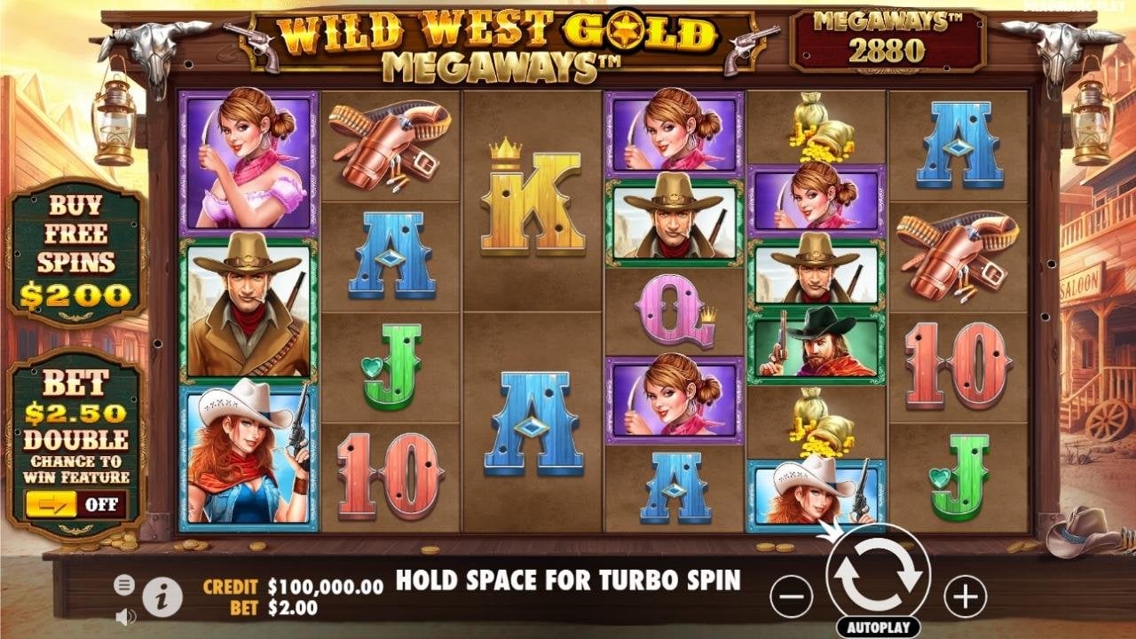 Wild West Gold Megaways slot