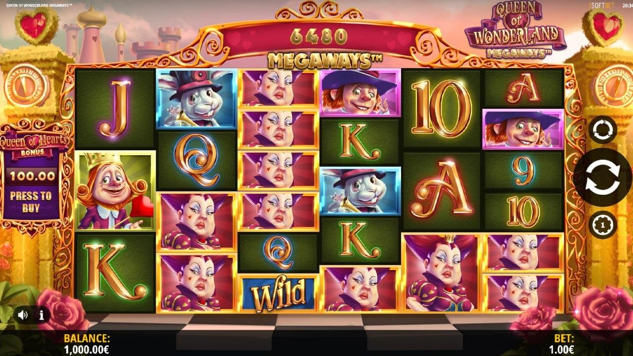 Queen of Wonderland Megaways slot