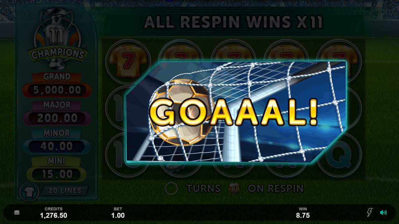 11Champions - Goal Respin