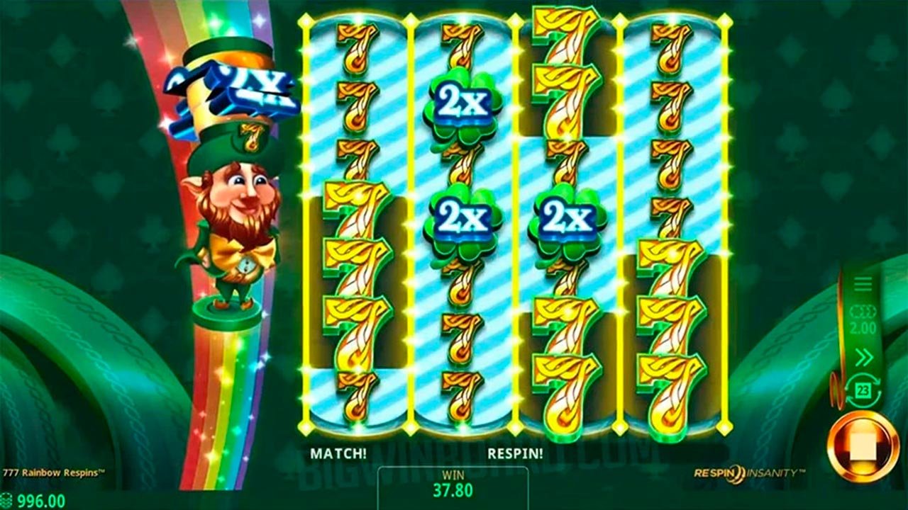 777 Rainbow Respins Slot