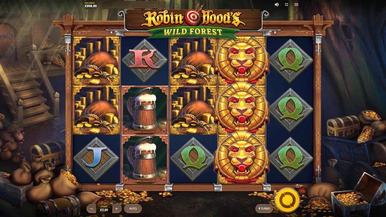 Robin Hood - Main screen