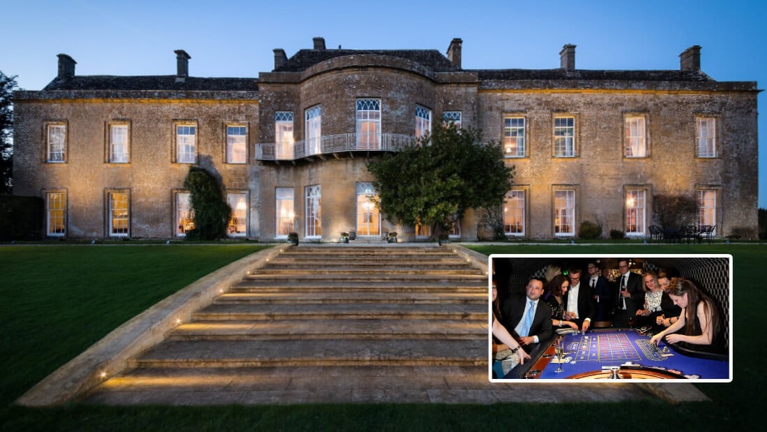 North Cadbury Court - wine cellar casino