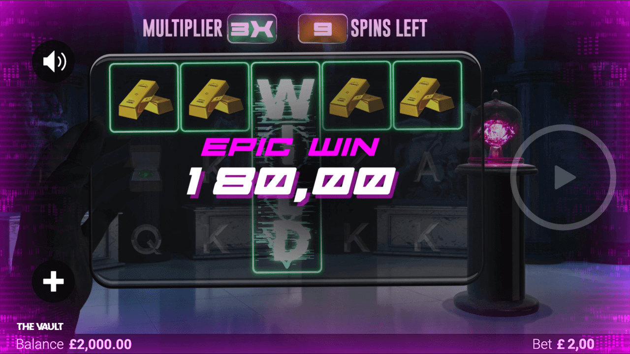 The Vault - Free Spin Big Win
