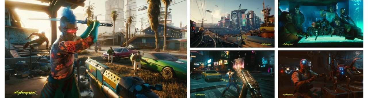 Cyberpunk 2077 in-game graphics are amazing