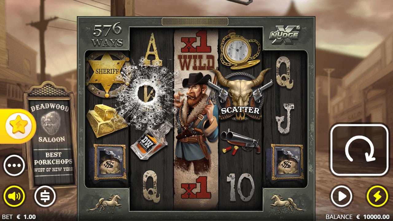 Deadwood xNudge - Main screen